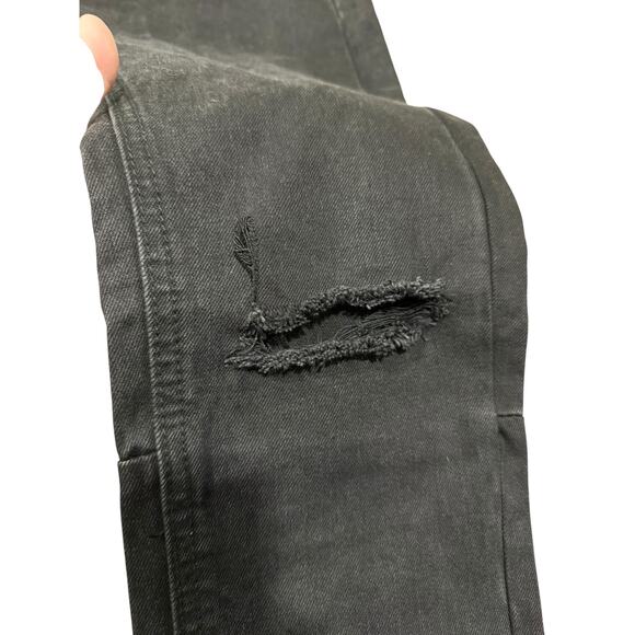 Fear Of God Fourth Collection 2015-2016 Ankle Zip Black Jeans Ripped 29 - Picture 7 of 16